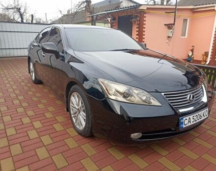 Черный Лексус ЕС, объемом двигателя 3.5 л и пробегом 214 тыс. км за 8900 $, фото 1 на Automoto.ua