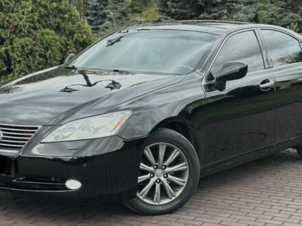 Черный Лексус ЕС, объемом двигателя 3.5 л и пробегом 260 тыс. км за 8200 $, фото 1 на Automoto.ua