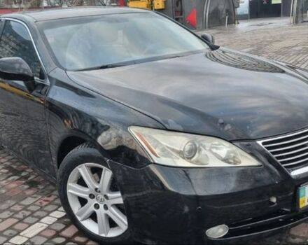 Черный Лексус ЕС, объемом двигателя 3.46 л и пробегом 170 тыс. км за 7500 $, фото 1 на Automoto.ua