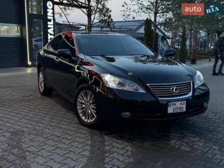 Черный Лексус ЕС, объемом двигателя 3.5 л и пробегом 323 тыс. км за 8500 $, фото 1 на Automoto.ua