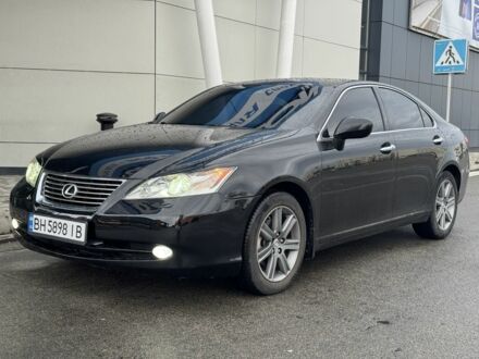 Черный Лексус ЕС, объемом двигателя 3.5 л и пробегом 215 тыс. км за 9750 $, фото 1 на Automoto.ua