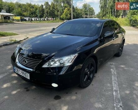 Черный Лексус ЕС, объемом двигателя 3.5 л и пробегом 202 тыс. км за 9500 $, фото 1 на Automoto.ua