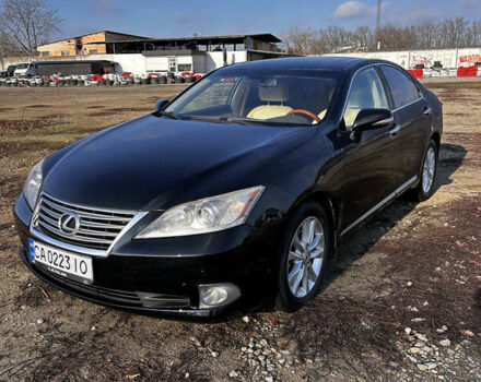 Черный Лексус ЕС, объемом двигателя 3.46 л и пробегом 242 тыс. км за 12399 $, фото 1 на Automoto.ua