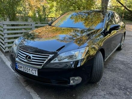 Черный Лексус ЕС, объемом двигателя 3.46 л и пробегом 108 тыс. км за 13500 $, фото 1 на Automoto.ua