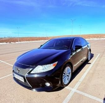 Черный Лексус ЕС, объемом двигателя 3.46 л и пробегом 106 тыс. км за 19500 $, фото 1 на Automoto.ua