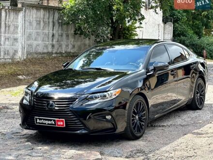 Черный Лексус ЕС, объемом двигателя 3.5 л и пробегом 208 тыс. км за 17940 $, фото 1 на Automoto.ua