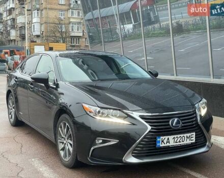 Черный Лексус ЕС, объемом двигателя 2.5 л и пробегом 245 тыс. км за 21900 $, фото 1 на Automoto.ua