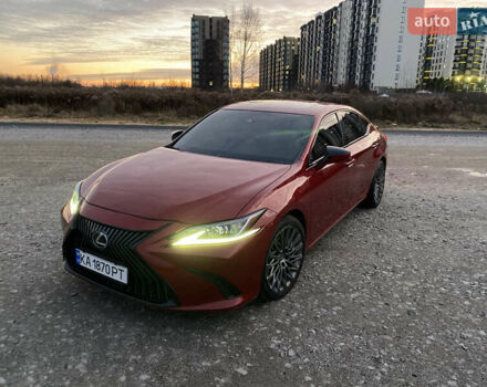 Красный Лексус ЕС, объемом двигателя 3.46 л и пробегом 127 тыс. км за 27500 $, фото 1 на Automoto.ua