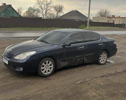 Синий Лексус ЕС, объемом двигателя 3 л и пробегом 251 тыс. км за 4500 $, фото 1 на Automoto.ua