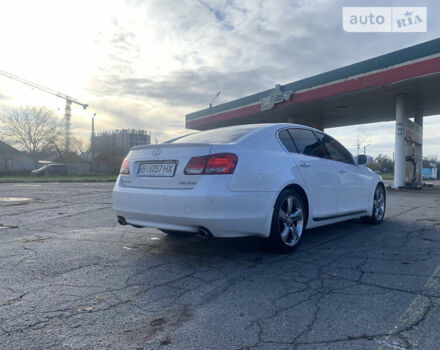 Белый Лексус ГС, объемом двигателя 3 л и пробегом 205 тыс. км за 10900 $, фото 4 на Automoto.ua