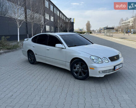 Белый Лексус ГС, объемом двигателя 3 л и пробегом 257 тыс. км за 4900 $, фото 1 на Automoto.ua