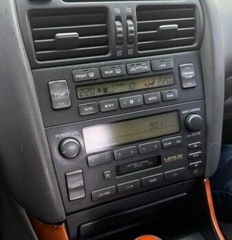 Чорний Лексус ГС, об'ємом двигуна 3 л та пробігом 331 тис. км за 8000 $, фото 8 на Automoto.ua