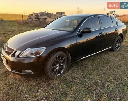 Черный Лексус ГС, объемом двигателя 3 л и пробегом 200 тыс. км за 7500 $, фото 2 на Automoto.ua