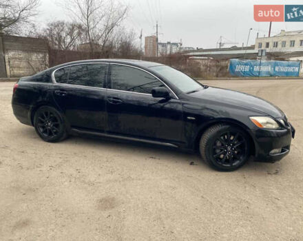 Черный Лексус ГС, объемом двигателя 3 л и пробегом 240 тыс. км за 4000 $, фото 1 на Automoto.ua