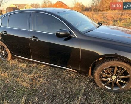 Черный Лексус ГС, объемом двигателя 3 л и пробегом 200 тыс. км за 7500 $, фото 1 на Automoto.ua