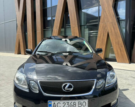 Черный Лексус ГС, объемом двигателя 3 л и пробегом 340 тыс. км за 8300 $, фото 1 на Automoto.ua