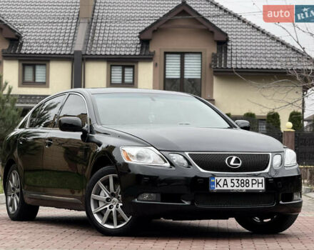 Черный Лексус ГС, объемом двигателя 3.5 л и пробегом 166 тыс. км за 8950 $, фото 1 на Automoto.ua