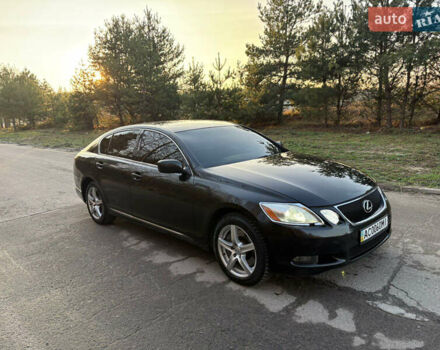 Черный Лексус ГС, объемом двигателя 3.5 л и пробегом 230 тыс. км за 5900 $, фото 2 на Automoto.ua