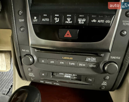 Черный Лексус ГС, объемом двигателя 3 л и пробегом 117 тыс. км за 9500 $, фото 9 на Automoto.ua