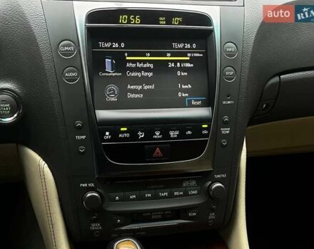 Чорний Лексус ГС, об'ємом двигуна 3 л та пробігом 311 тис. км за 9800 $, фото 22 на Automoto.ua