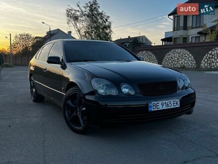 Черный Лексус ГС, объемом двигателя 3 л и пробегом 315 тыс. км за 5200 $, фото 1 на Automoto.ua