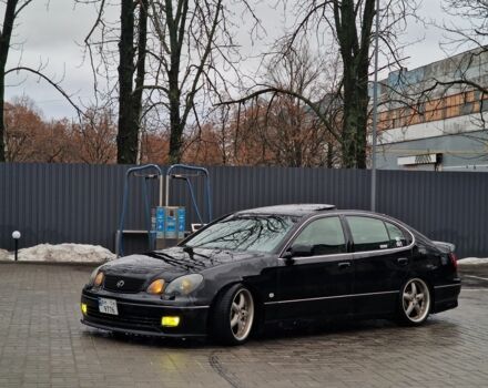 Черный Лексус ГС, объемом двигателя 3 л и пробегом 410 тыс. км за 6000 $, фото 1 на Automoto.ua