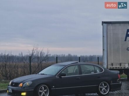 Черный Лексус ГС, объемом двигателя 3 л и пробегом 412 тыс. км за 5500 $, фото 1 на Automoto.ua