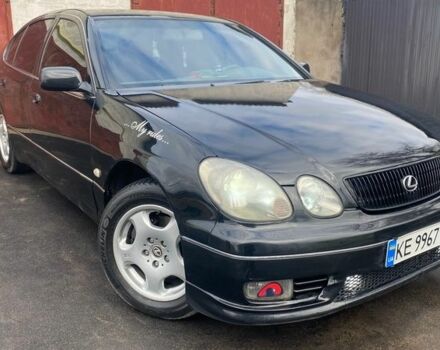 Черный Лексус ГС, объемом двигателя 3 л и пробегом 300 тыс. км за 6000 $, фото 1 на Automoto.ua