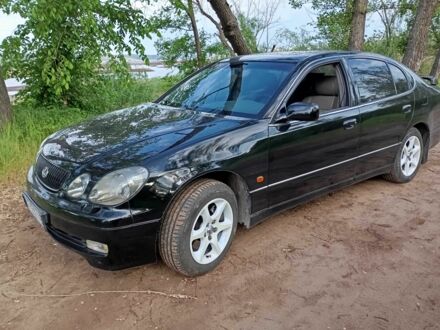 Черный Лексус ГС, объемом двигателя 3 л и пробегом 243 тыс. км за 4000 $, фото 1 на Automoto.ua