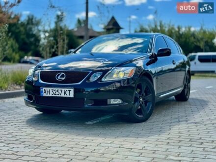 Черный Лексус ГС, объемом двигателя 3 л и пробегом 215 тыс. км за 7750 $, фото 1 на Automoto.ua