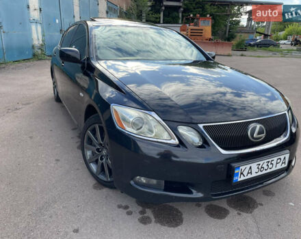 Черный Лексус ГС, объемом двигателя 3 л и пробегом 220 тыс. км за 7300 $, фото 1 на Automoto.ua