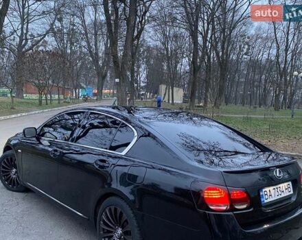 Черный Лексус ГС, объемом двигателя 3 л и пробегом 205 тыс. км за 7700 $, фото 1 на Automoto.ua