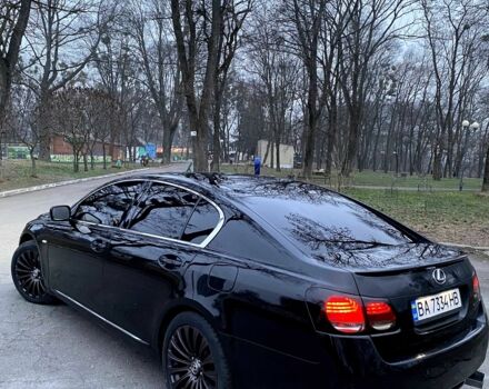 Черный Лексус ГС, объемом двигателя 3 л и пробегом 205 тыс. км за 7700 $, фото 1 на Automoto.ua