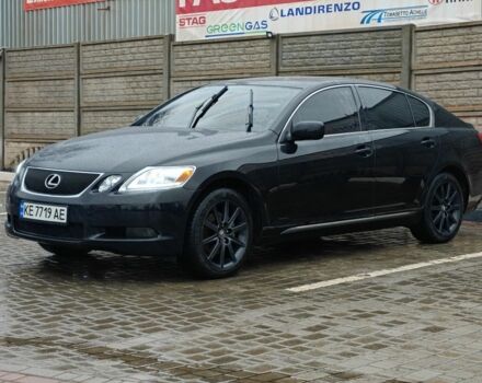 Черный Лексус ГС, объемом двигателя 3 л и пробегом 221 тыс. км за 7500 $, фото 1 на Automoto.ua