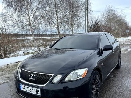 Черный Лексус ГС, объемом двигателя 3 л и пробегом 230 тыс. км за 6950 $, фото 1 на Automoto.ua