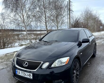 Черный Лексус ГС, объемом двигателя 3 л и пробегом 230 тыс. км за 6950 $, фото 1 на Automoto.ua