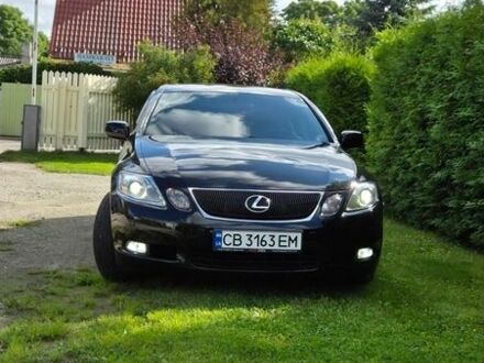 Черный Лексус ГС, объемом двигателя 3 л и пробегом 237 тыс. км за 9700 $, фото 1 на Automoto.ua