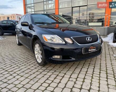 Черный Лексус ГС, объемом двигателя 3 л и пробегом 341 тыс. км за 8500 $, фото 1 на Automoto.ua