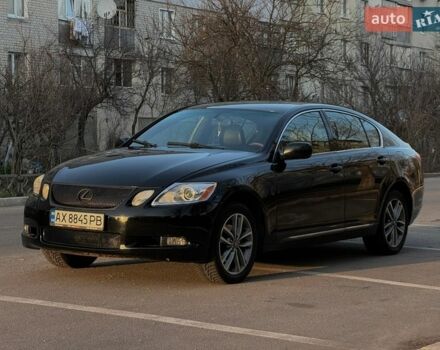 Черный Лексус ГС, объемом двигателя 3 л и пробегом 202 тыс. км за 7200 $, фото 1 на Automoto.ua