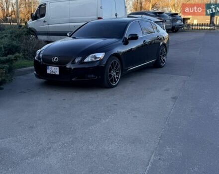 Черный Лексус ГС, объемом двигателя 3 л и пробегом 210 тыс. км за 10200 $, фото 1 на Automoto.ua