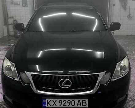 Черный Лексус ГС, объемом двигателя 3 л и пробегом 360 тыс. км за 7600 $, фото 1 на Automoto.ua