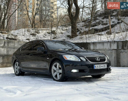 Черный Лексус ГС, объемом двигателя 3 л и пробегом 203 тыс. км за 7500 $, фото 1 на Automoto.ua