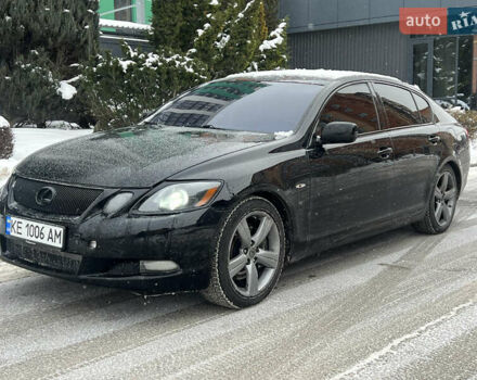 Черный Лексус ГС, объемом двигателя 3.5 л и пробегом 220 тыс. км за 6900 $, фото 1 на Automoto.ua
