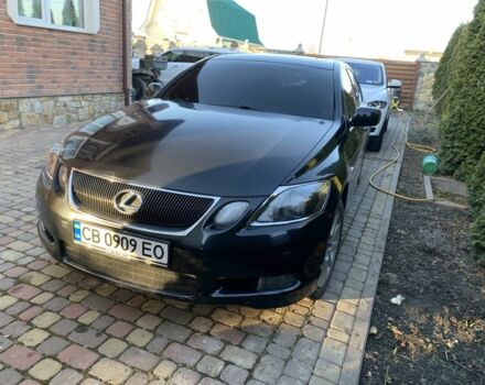 Черный Лексус ГС, объемом двигателя 3 л и пробегом 244 тыс. км за 7750 $, фото 1 на Automoto.ua