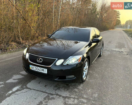 Черный Лексус ГС, объемом двигателя 3.5 л и пробегом 230 тыс. км за 5900 $, фото 1 на Automoto.ua