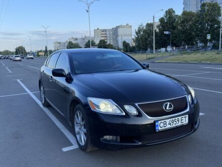 Черный Лексус ГС, объемом двигателя 3.5 л и пробегом 220 тыс. км за 8517 $, фото 1 на Automoto.ua