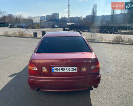 Лексус ГС 1998 у Одесі на Automoto.ua Червоний Лексус ГС, об'ємом двигуна 3 л та пробігом 280 тис. км за 4500 $, фото 7 на Automoto.ua