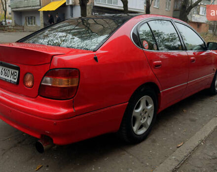 Красный Лексус ГС, объемом двигателя 3 л и пробегом 316 тыс. км за 5900 $, фото 4 на Automoto.ua