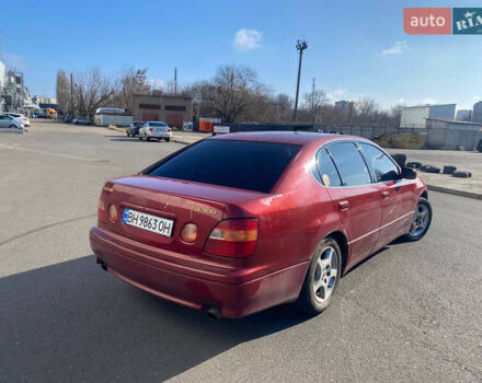 Лексус ГС 1998 у Одесі на Automoto.ua Червоний Лексус ГС, об'ємом двигуна 3 л та пробігом 280 тис. км за 4500 $, фото 4 на Automoto.ua