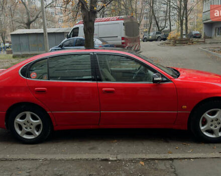 Красный Лексус ГС, объемом двигателя 3 л и пробегом 316 тыс. км за 5900 $, фото 2 на Automoto.ua